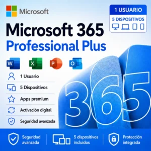 Microsoft Office 365 Pro Plus (5 PC)